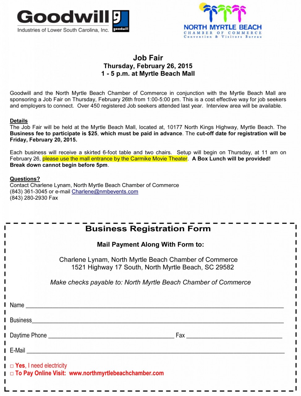 Myrtle Beach Job Fair Myrtle Beach Job Fair